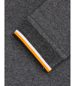 Kinderen J&JOY Antracietkleurige polo voor jongens met Santiago-logo op de rug