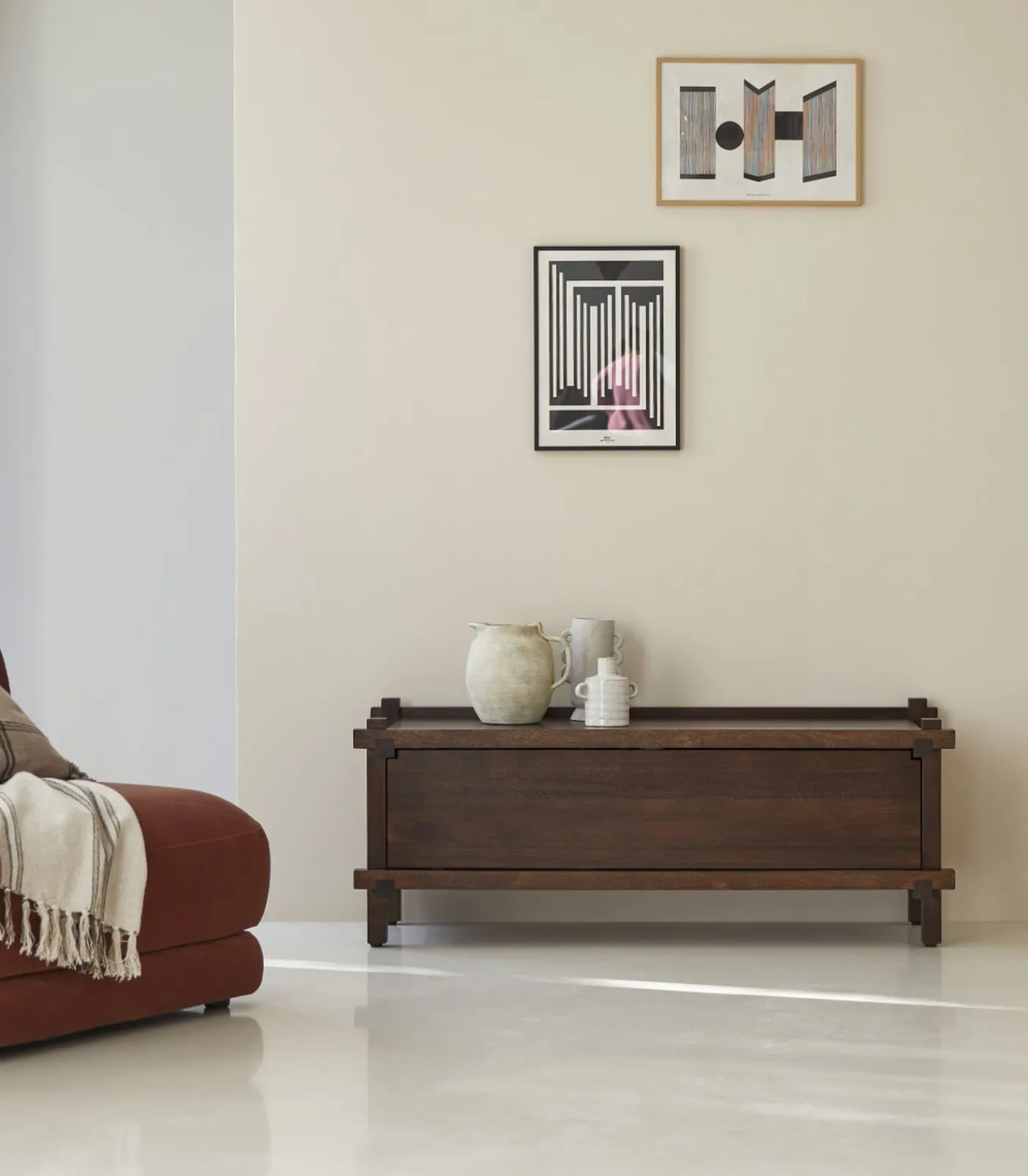 Sale Arko - Tv-meubel in massief mangohout, 120 cm Meubels