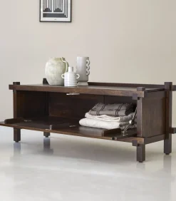 Sale Arko - Tv-meubel in massief mangohout, 120 cm Meubels