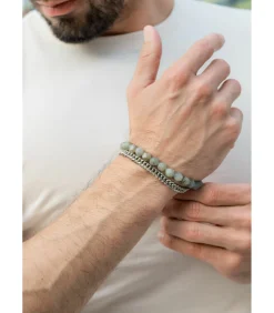 Best Armband “Faceted-Bead” Heren Armbanden