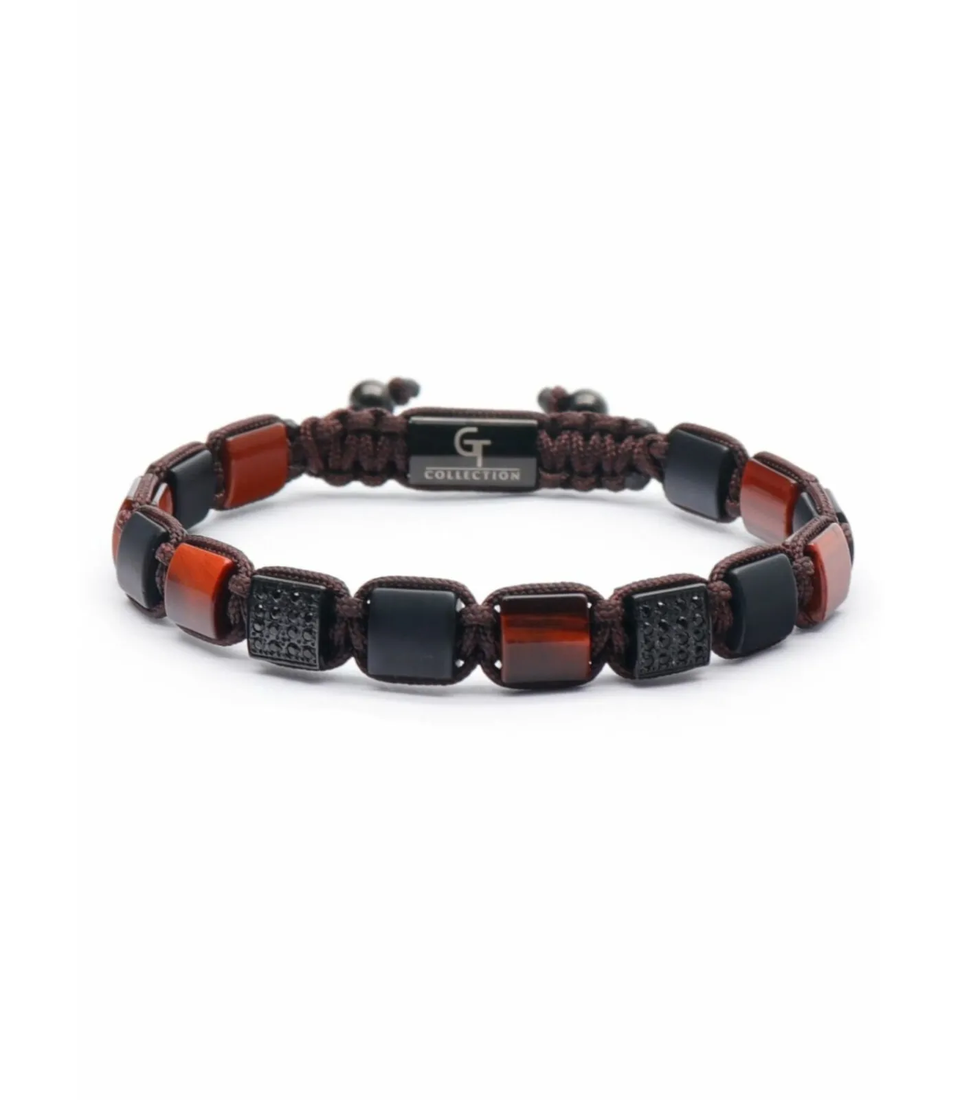 Heren Gt Collection Armband “Flat-Bead”