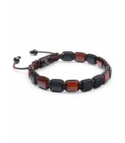 Heren Gt Collection Armband “Flat-Bead”