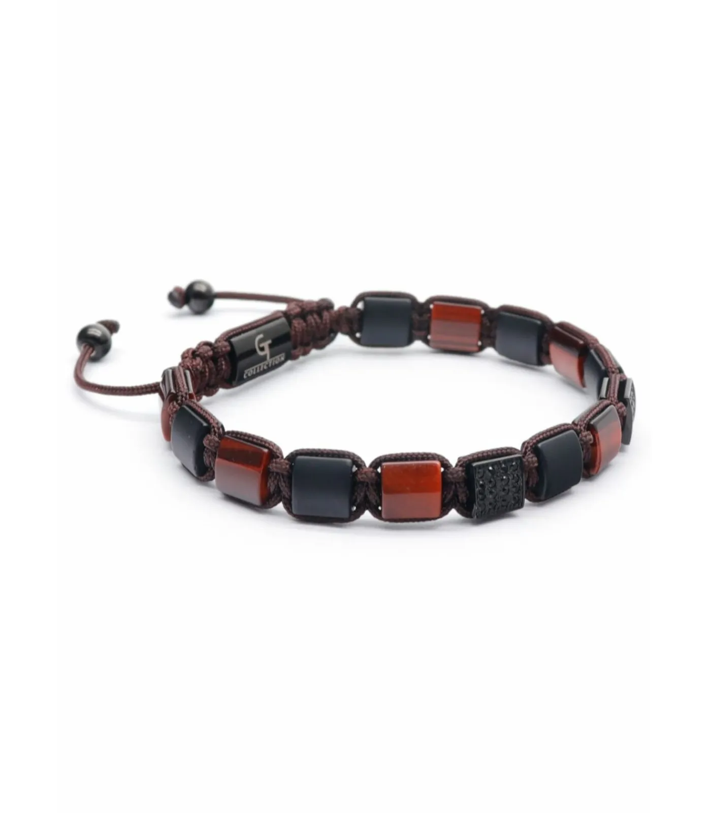 Heren Gt Collection Armband “Flat-Bead”