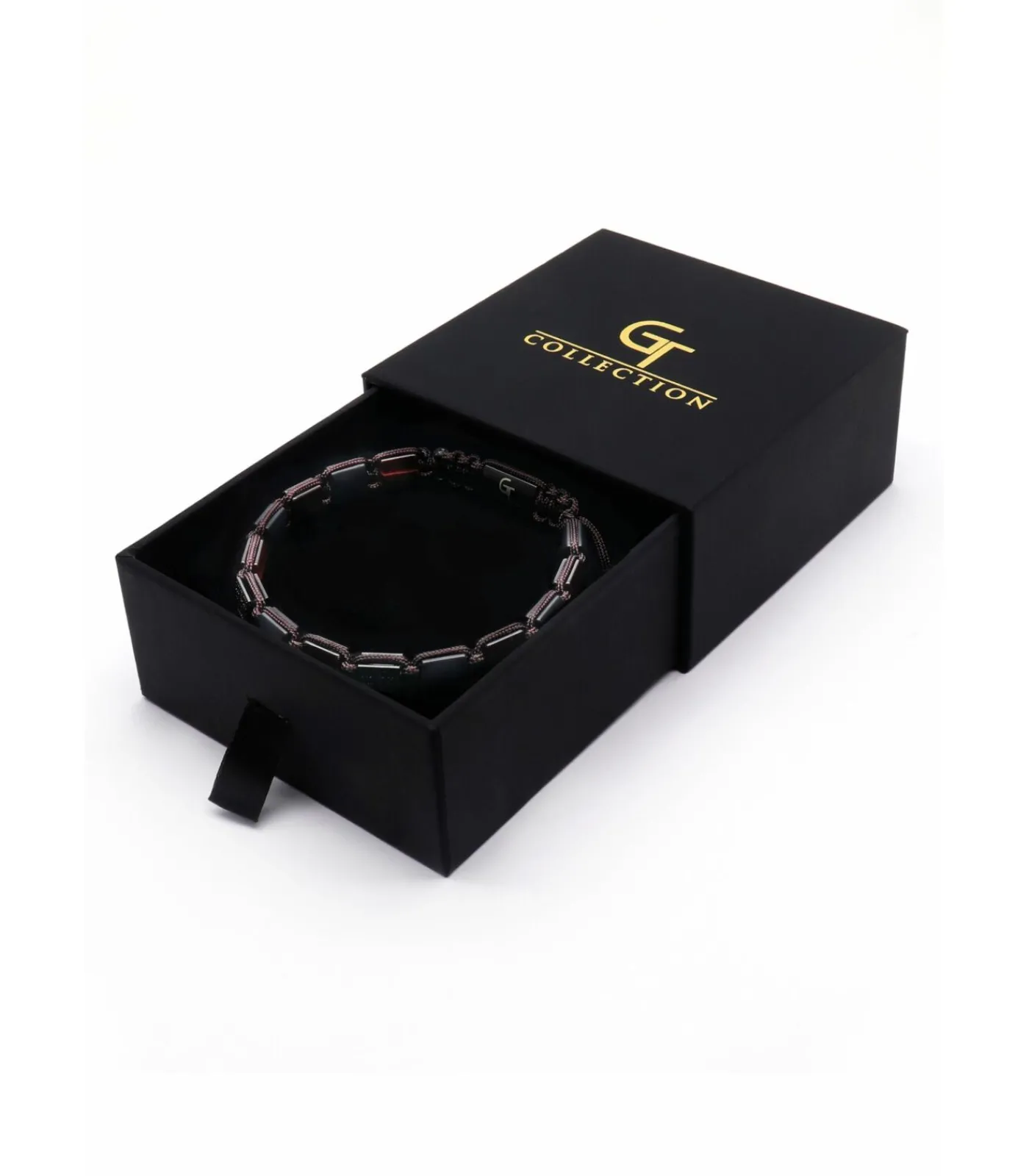 Heren Gt Collection Armband “Flat-Bead”