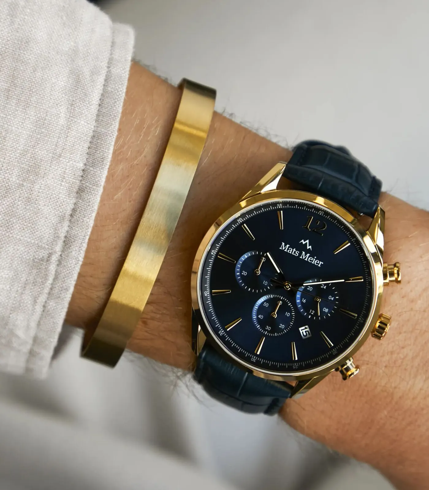 Heren Mats Meier Armband Goud MM320016