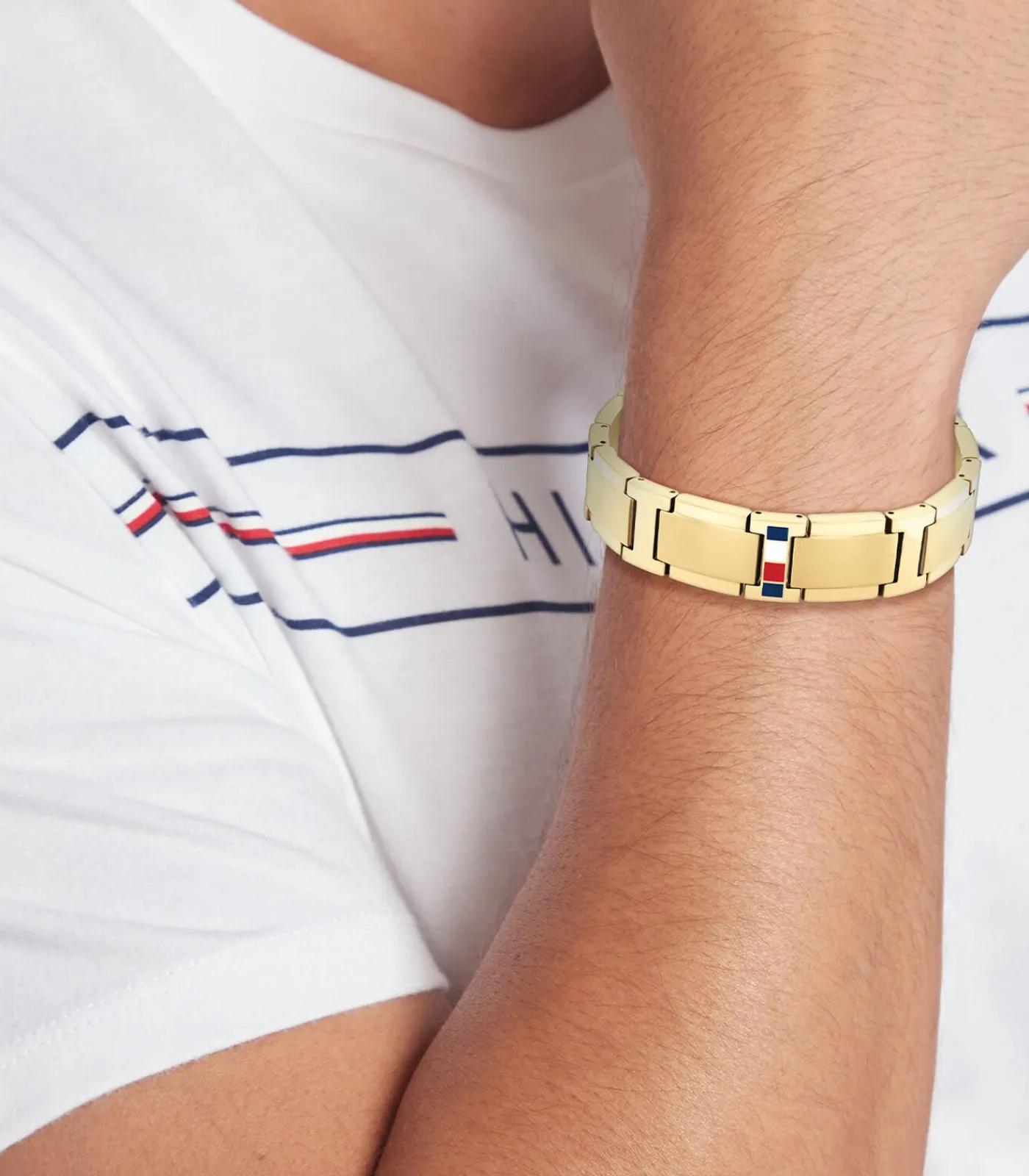 Heren Tommy Hilfiger Armband Goud TJ2790658