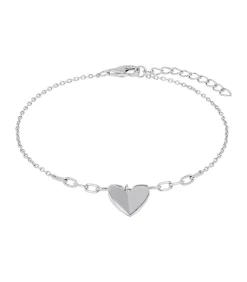 Discount Armband m.Anh. voor dames, 925 sterling zilver | hartje DAMES Armbanden