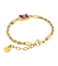 Clearance Armband m.Anh. voor dames, roestvrij staal, zirkonia DAMES Armbanden