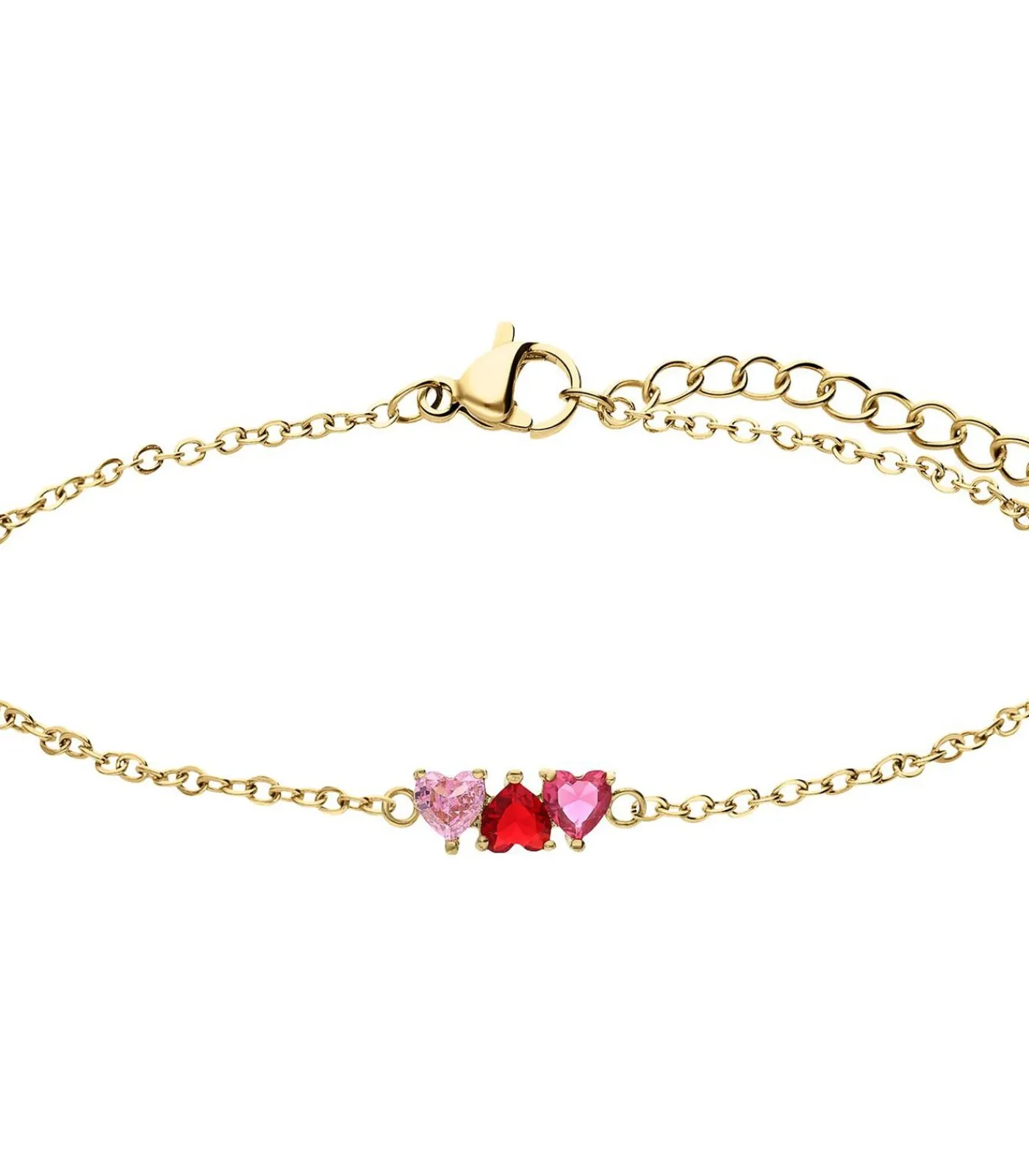 Online Armband Staal 19 cm - Goudkleurig DAMES Armbanden