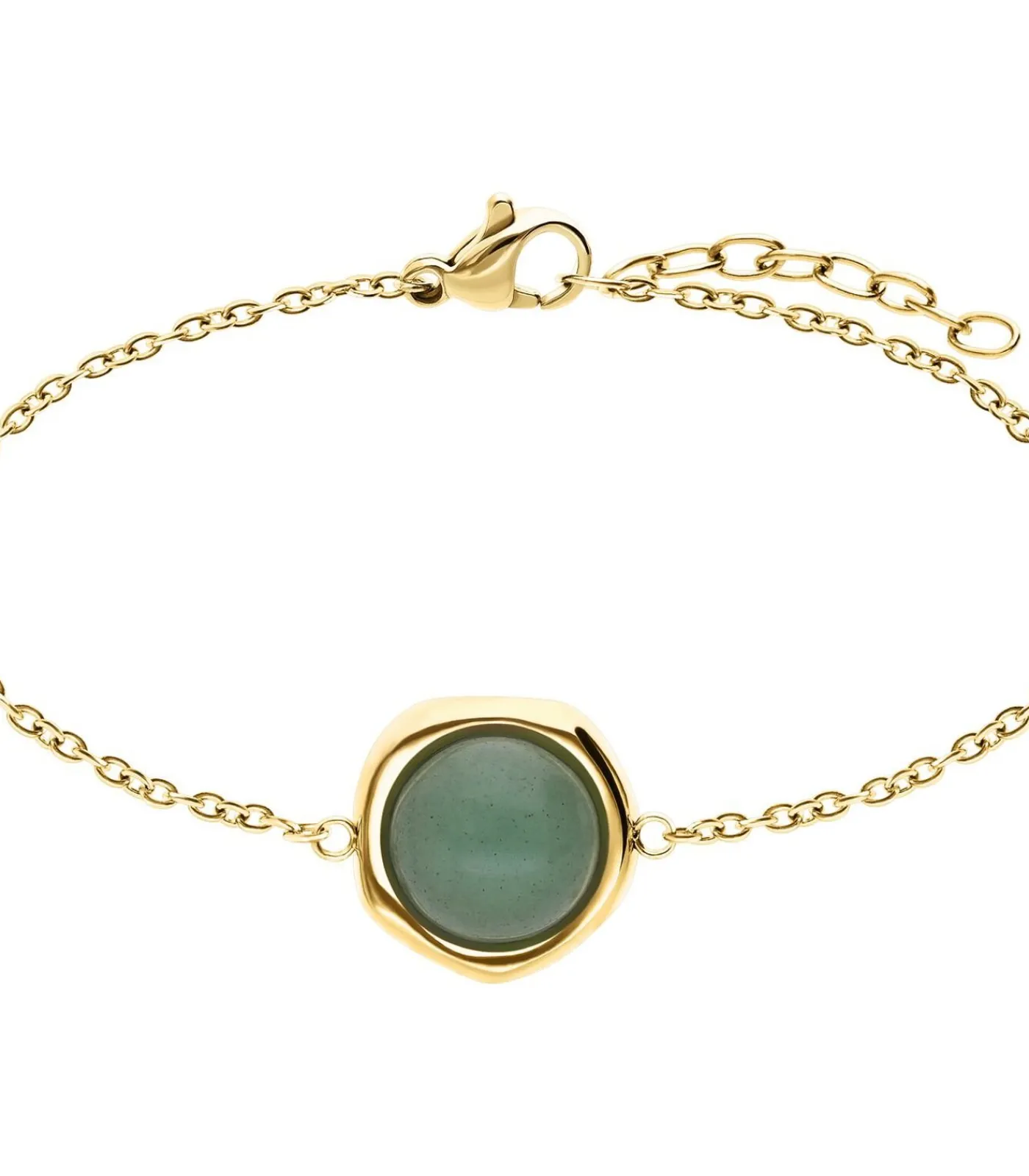 Outlet Armband Staal 19 cm - Goudkleurig DAMES Armbanden