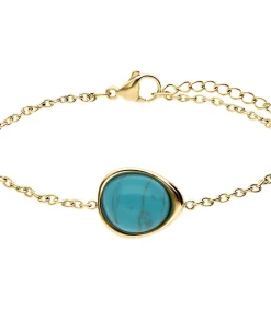 Outlet Armband Staal 19 cm - Goudkleurig DAMES Armbanden