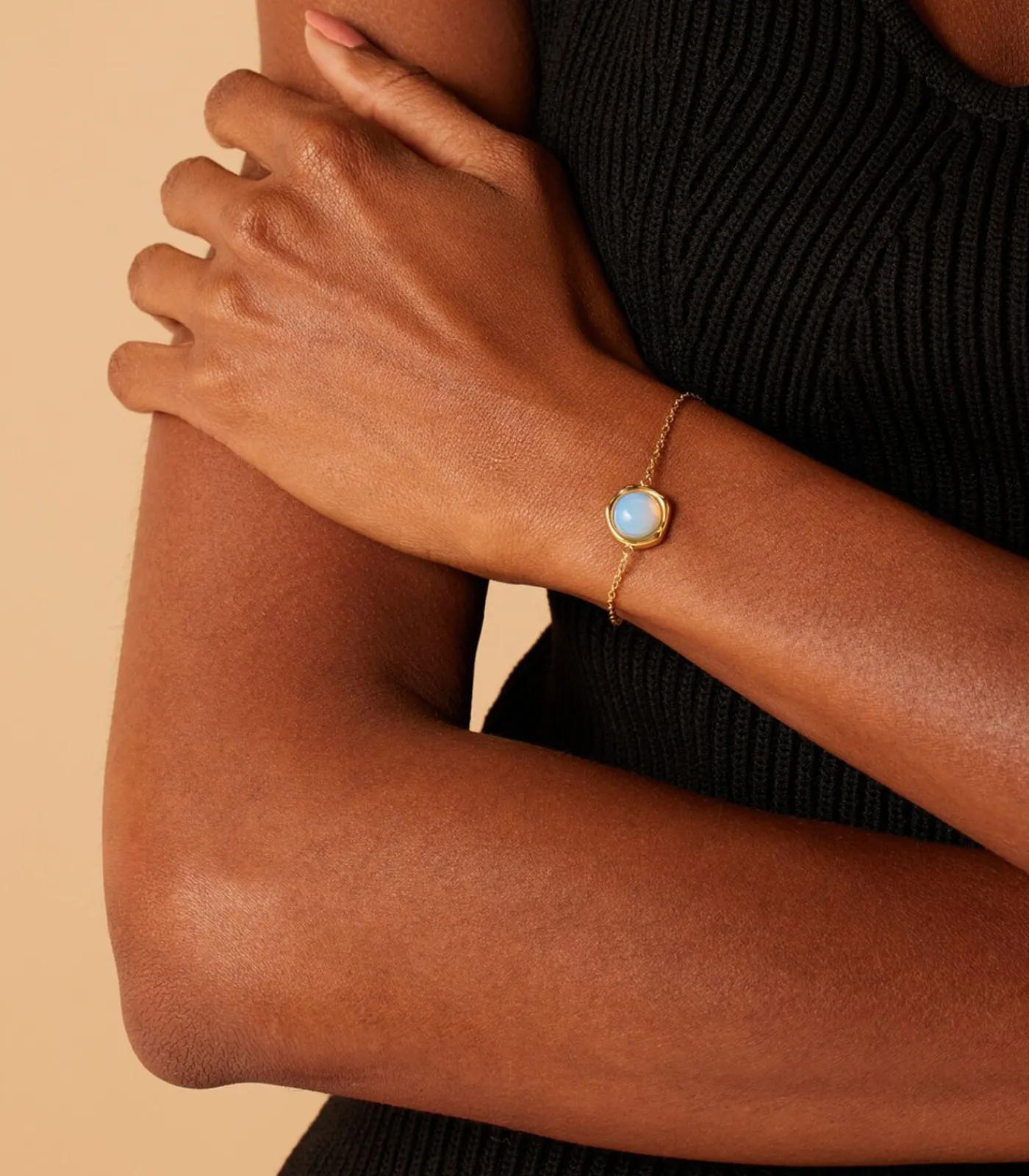 New Armband Staal 19 cm - Goudkleurig DAMES Armbanden