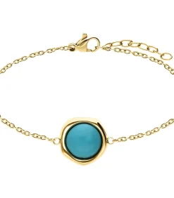 DAMES Lucardi Armband Staal 19 cm - Goudkleurig