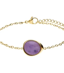 DAMES Lucardi Armband Staal 19 cm - Goudkleurig