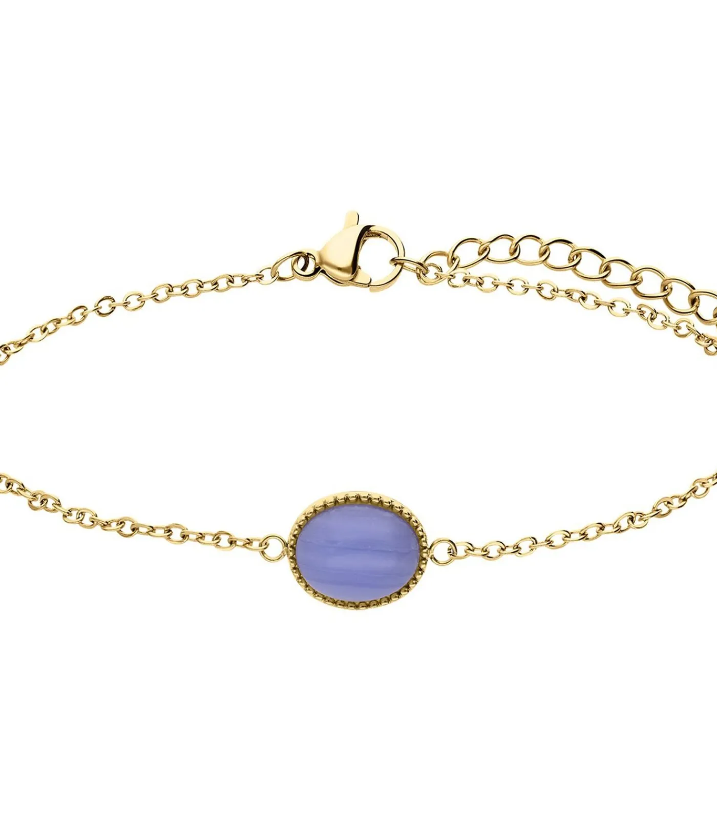 DAMES Lucardi Armband Staal 19 cm - Goudkleurig