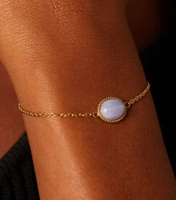 DAMES Lucardi Armband Staal 19 cm - Goudkleurig