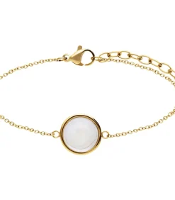 DAMES Lucardi Armband Staal 19 cm - Goudkleurig