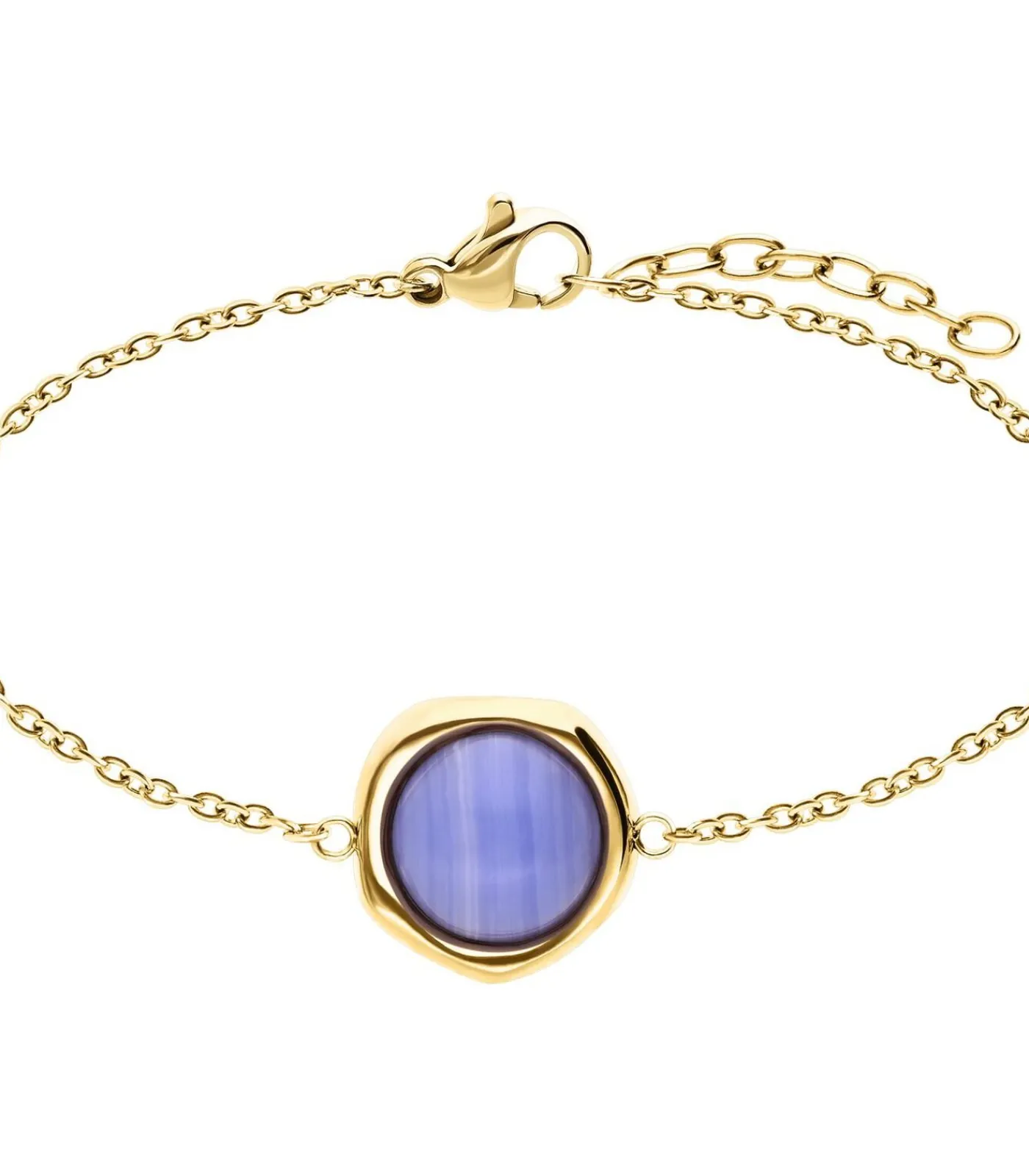 DAMES Lucardi Armband Staal 19 cm - Goudkleurig