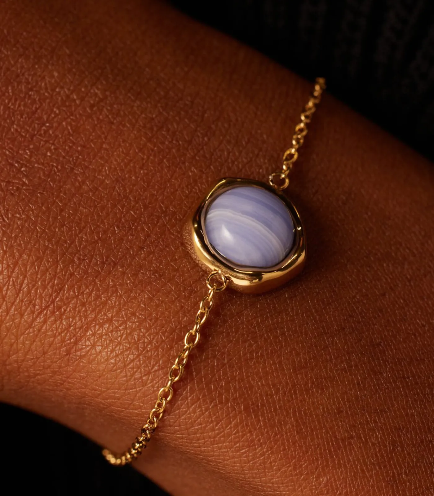 DAMES Lucardi Armband Staal 19 cm - Goudkleurig