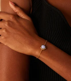 DAMES Lucardi Armband Staal 19 cm - Goudkleurig