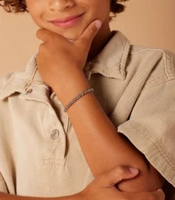 DAMES Lucardi Armband Staal 15 cm - Zilverkleurig