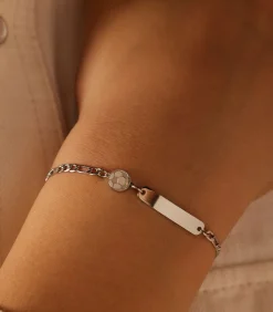 Armband Staal 15 cm - Zilverkleurig DAMES Armbanden