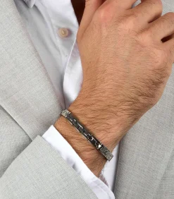 Heren Trussardi Armband T-STEEL