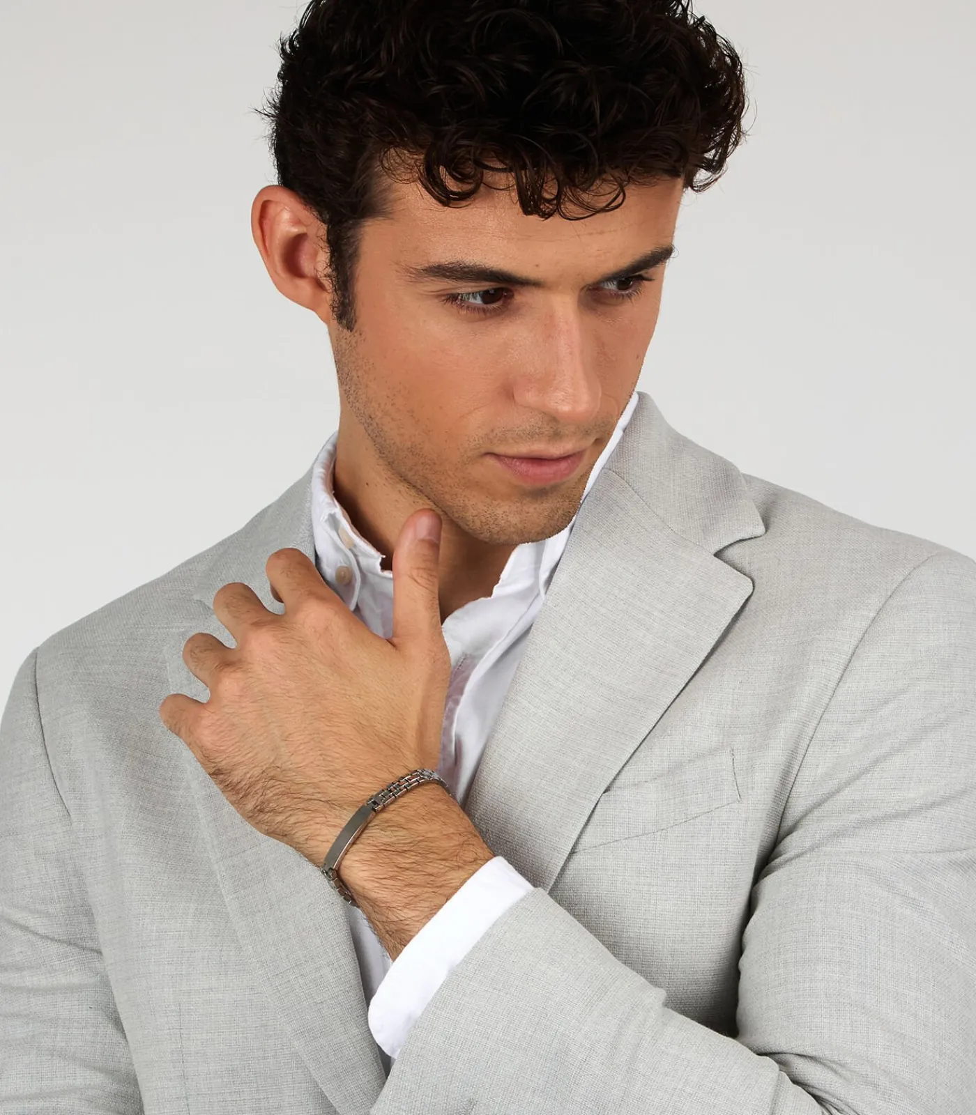 Heren Trussardi Armband T-STEEL