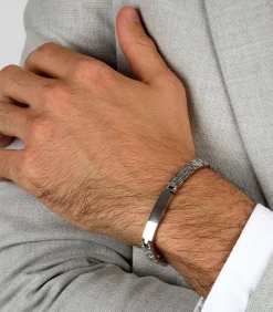 Heren Trussardi Armband T-STEEL