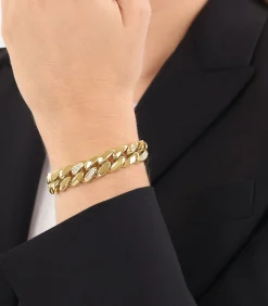 DAMES JOOP! Armband voor dames, roestvrij staal, zirkonia