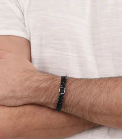 Heren JOOP! Armband voor mannen, roestvrij staal, lijnsteen
