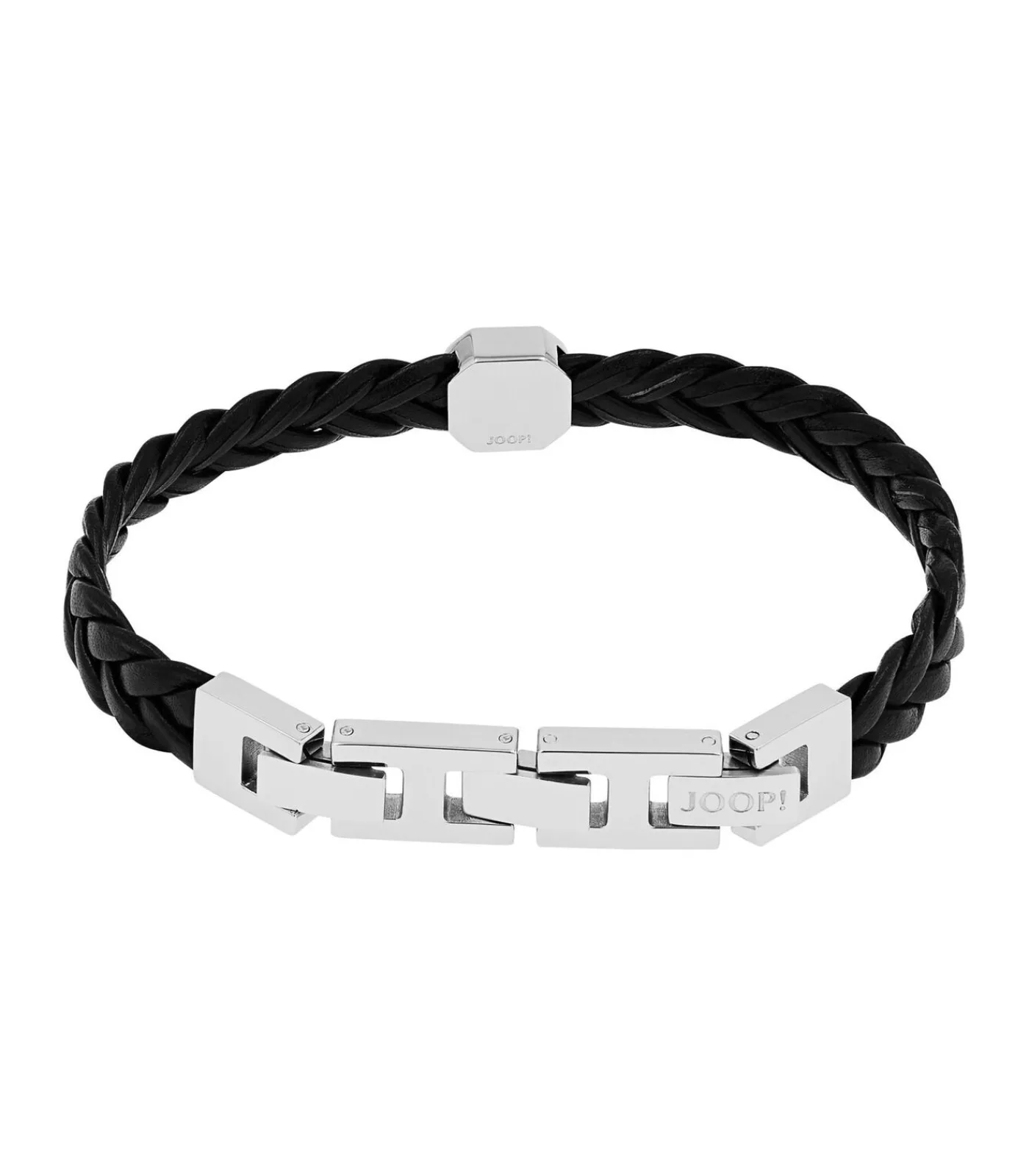 Heren JOOP! Armband voor mannen, roestvrij staal, lijnsteen