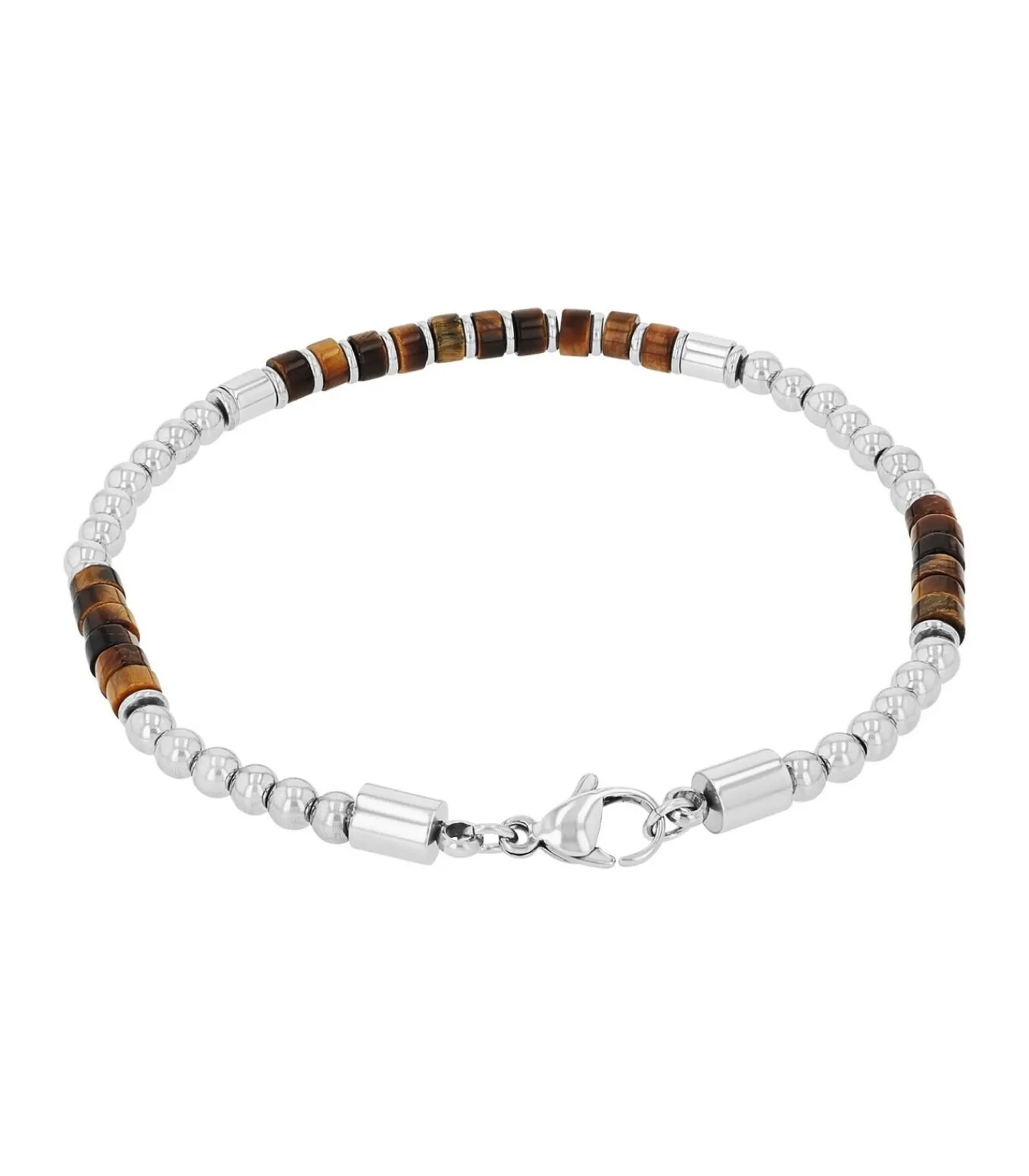 Armband voor mannen, roestvrij staal, tijgeroog Heren Armbanden