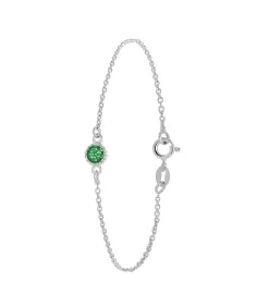 DAMES Lucardi Armband Zilver 19 cm - Goudkleurig