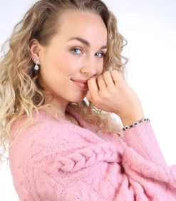 DAMES Lucardi Armband Zilver 17.50 cm - Goudkleurig