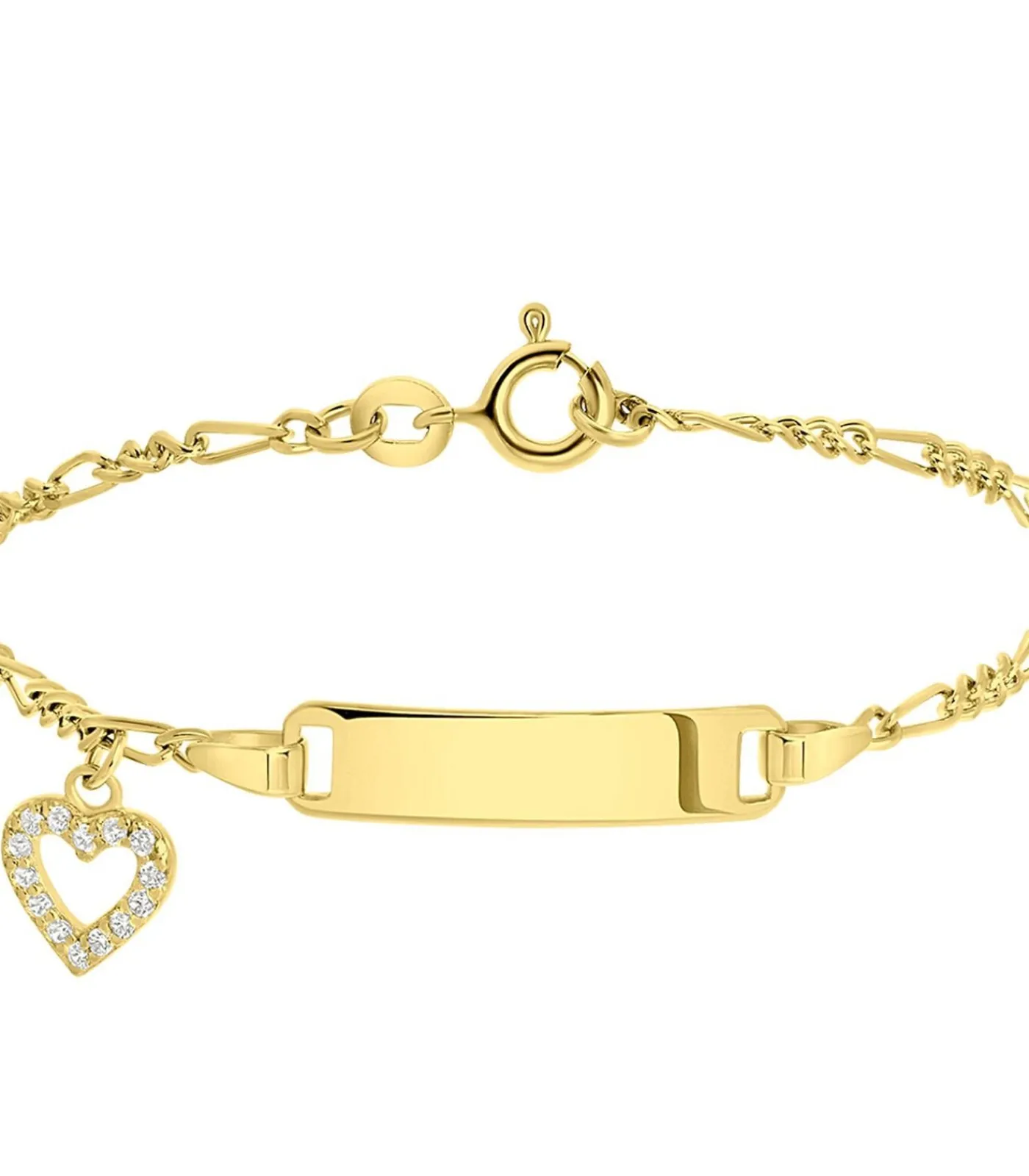 DAMES Lucardi Armband Zilver goudkleurig