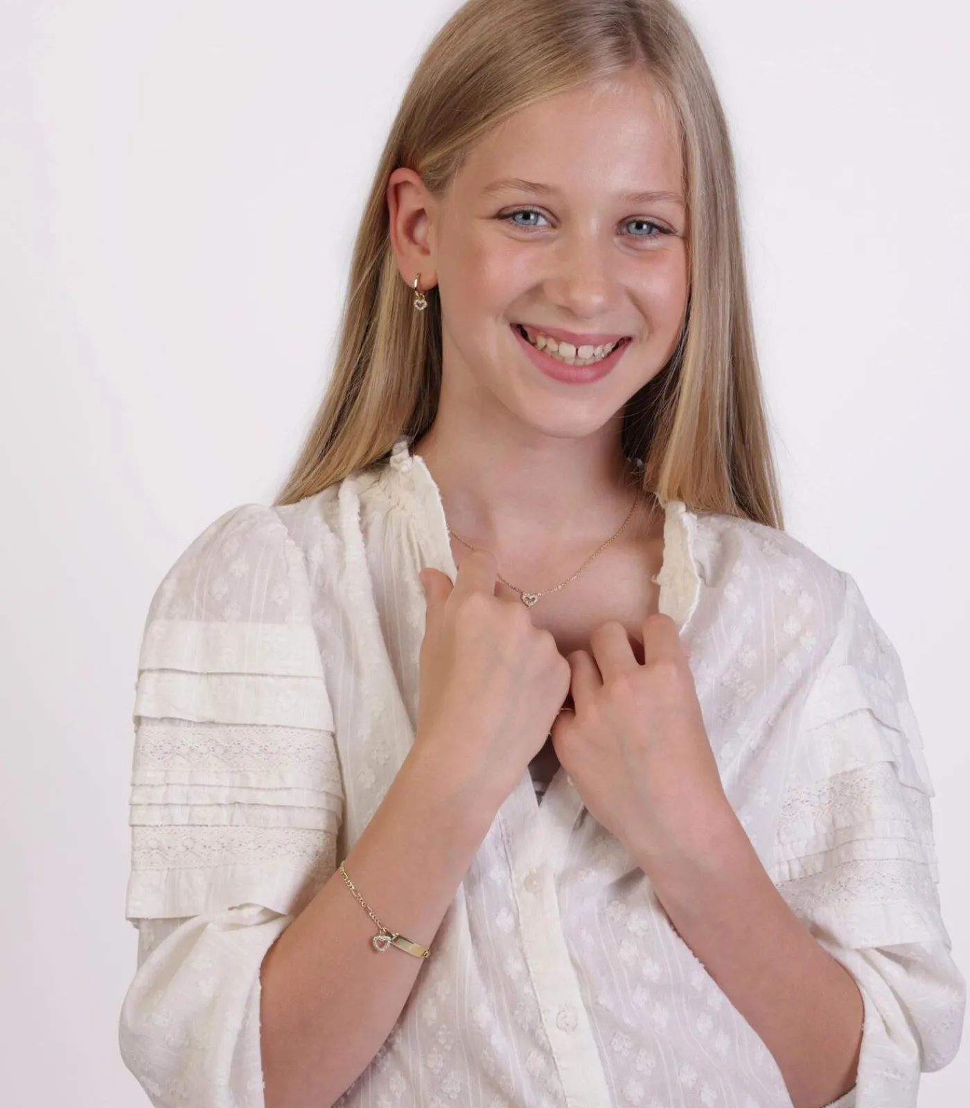 DAMES Lucardi Armband Zilver goudkleurig