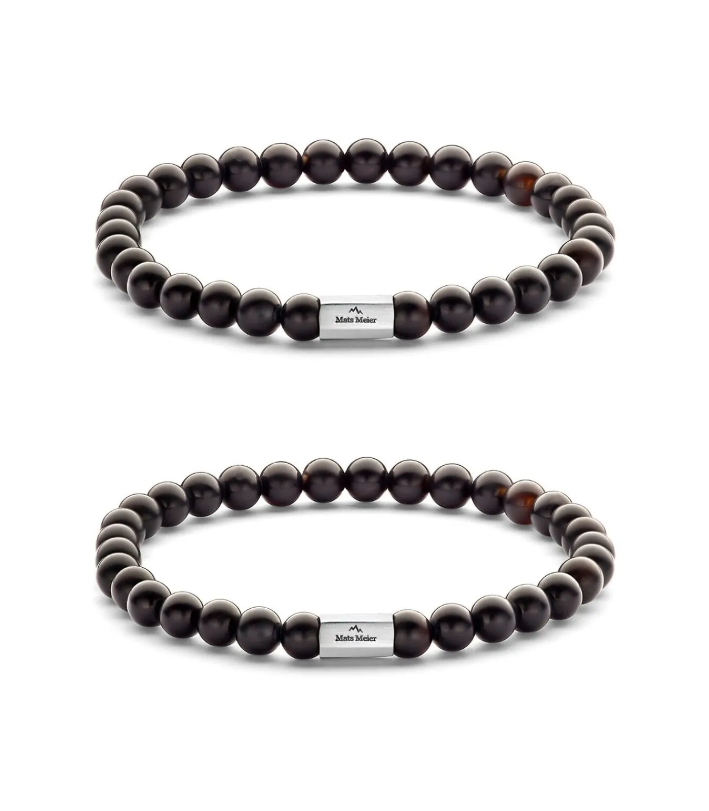 Heren Mats Meier Armband Zwart MM90036