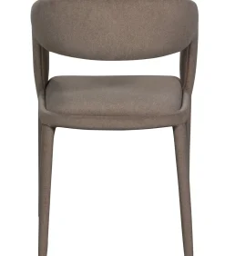 Online Arms Eetkamerstoelen - Polyester - Bruin - Set van 6 Stoelen