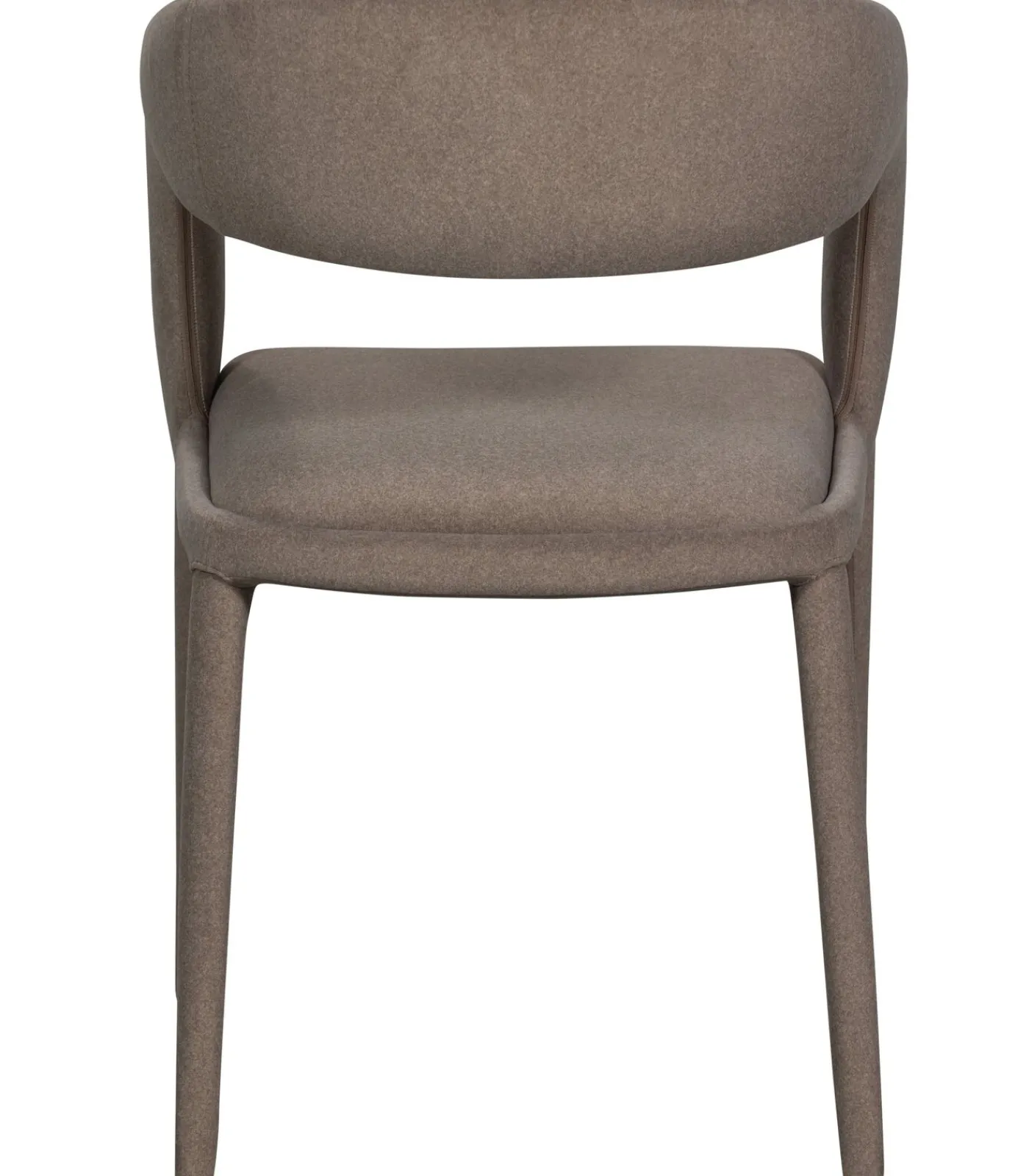 Online Arms Eetkamerstoelen - Polyester - Bruin - Set van 6 Stoelen