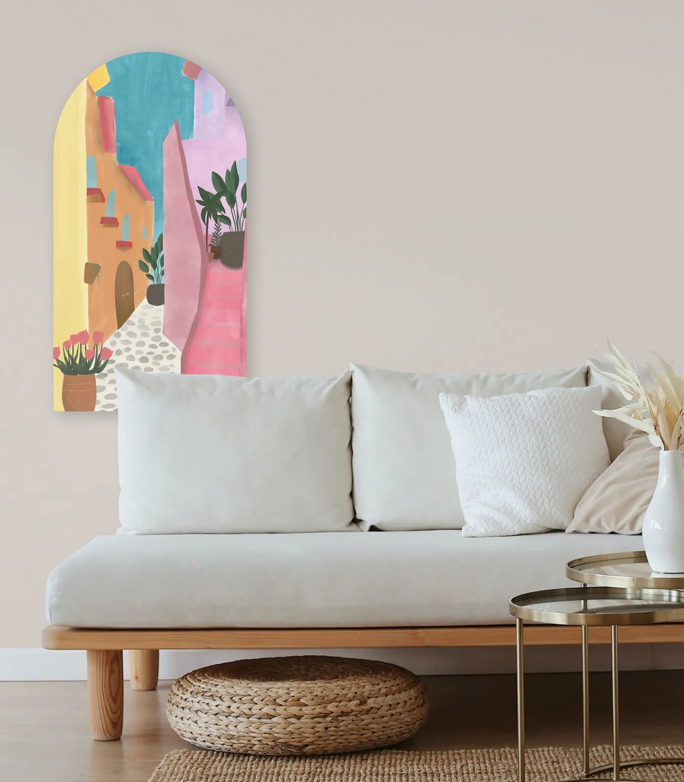 Sale Canvas - Mediterranean Whisper - 100x54 Wanddecoratie