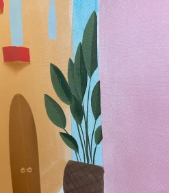 Sale Canvas - Mediterranean Whisper - 100x54 Wanddecoratie