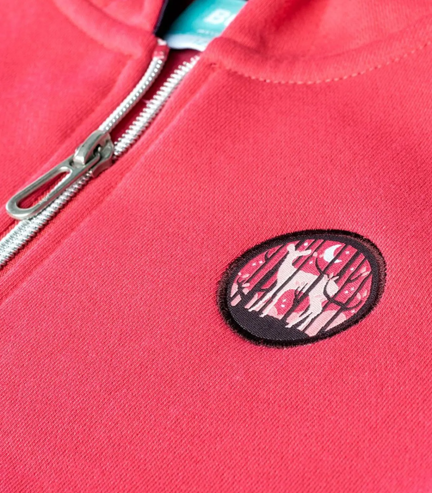 Kinderen Bejo ASHIRA - Trui met kap Met Volledige Ritssluiting - Donker Roze