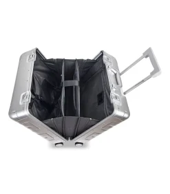 Discount Athens Pilot Koffer 4 Wielen Zilveren Trolleys