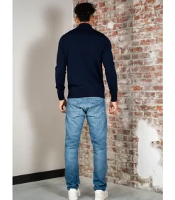 Avac m - dark Heren Truien & Cardigans