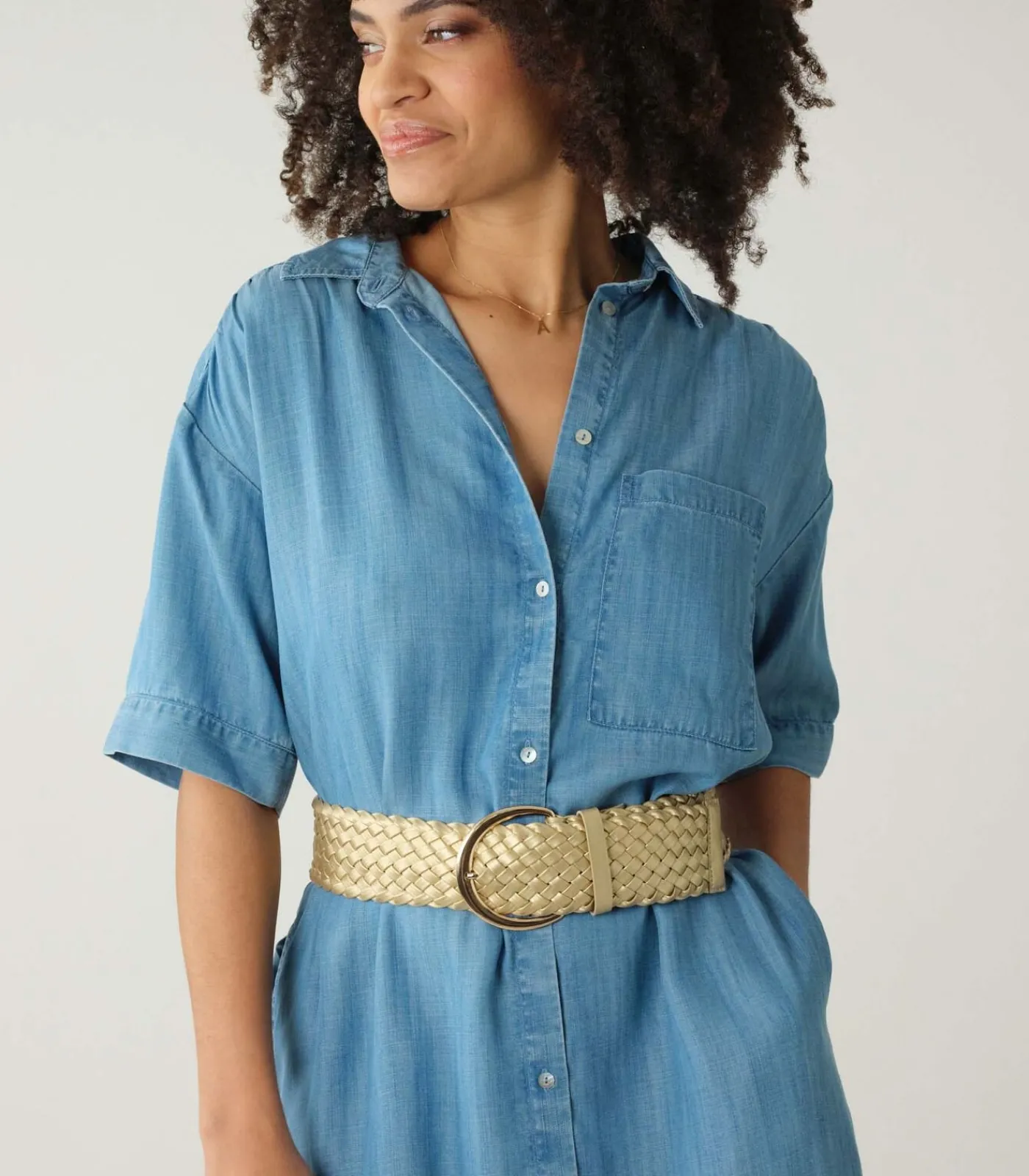 AVELA - Gouden damesriem DAMES Riemen