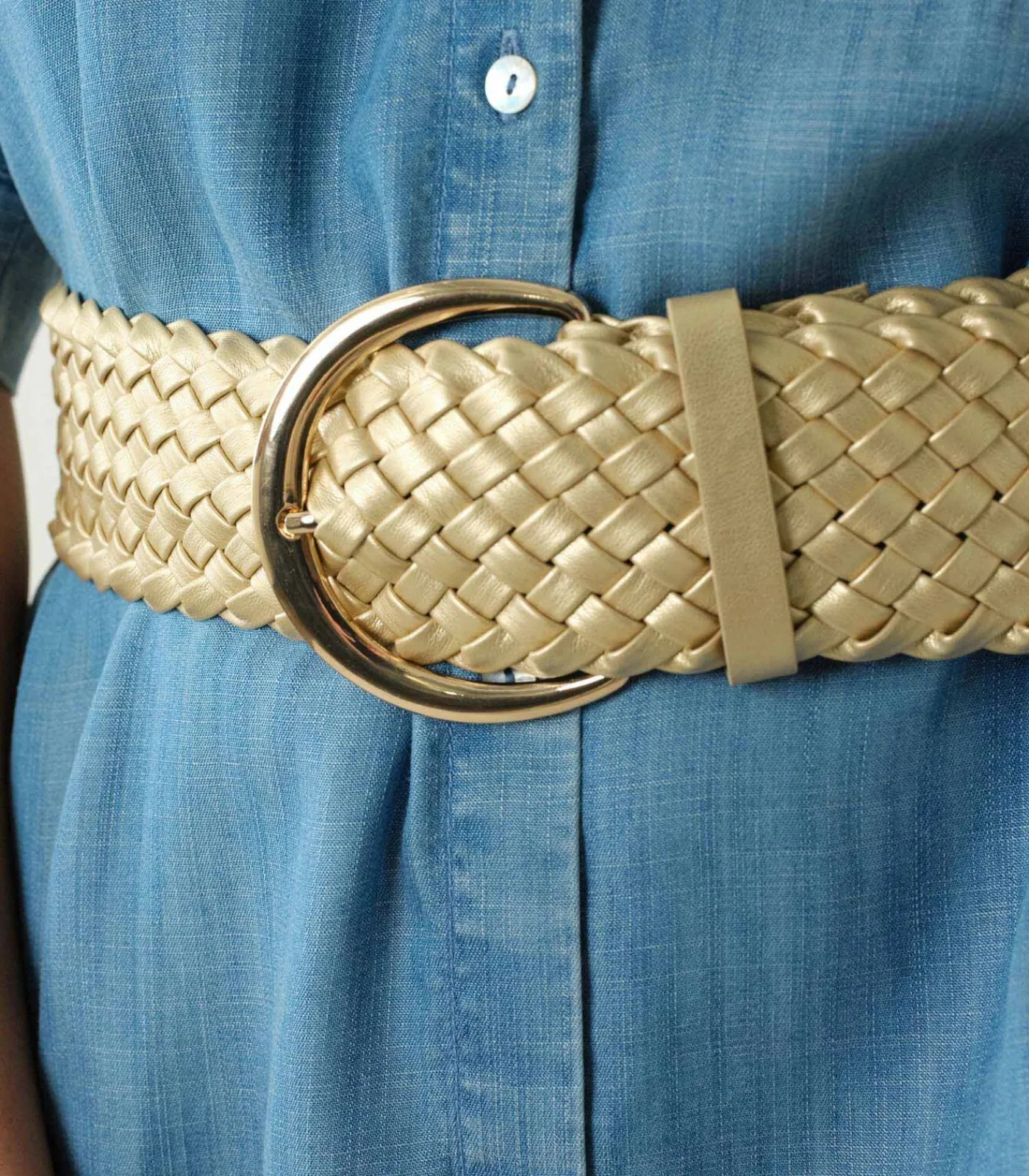 AVELA - Gouden damesriem DAMES Riemen