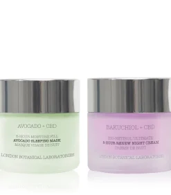 London Botanical laboratories Avocado-slaapmasker + bakuchiol-nacht Anti-Aging