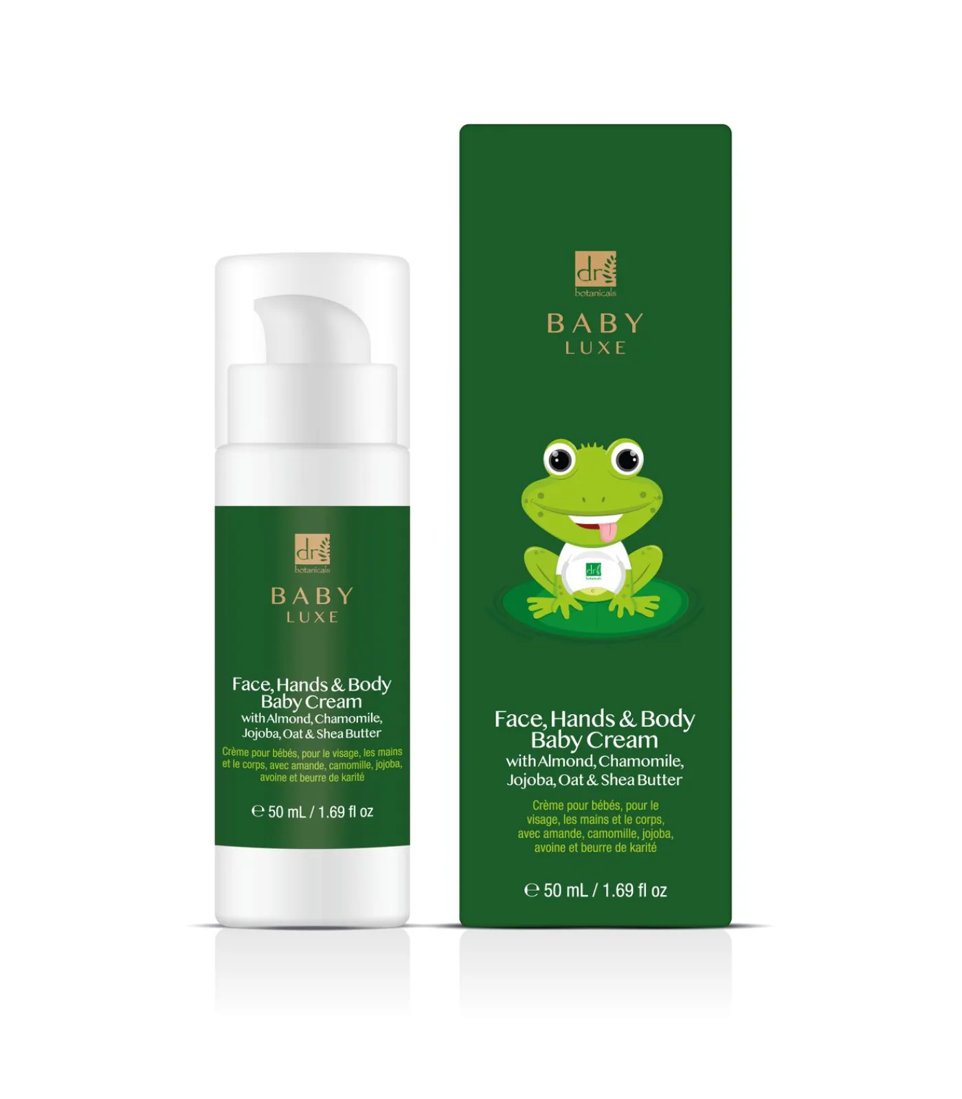 Dr Botanicals BABY LUX - Gezicht, Handen & Lichaams Baby Crème