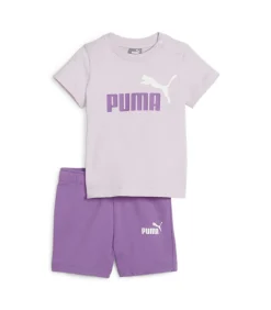 Kinderen PUMA Baby t-shirt en shortset Minicats